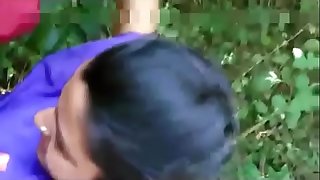 Desi slut exposed and fucked in forest by customer clip