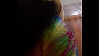 Shy and sexy desi wife giving blowjob and hand job