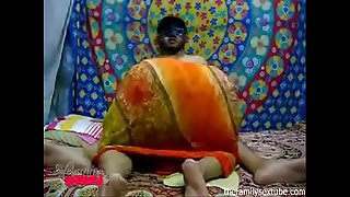 watch till the end. My indian aunt has the biggest ass and showcases ait whikle sucking my cock
