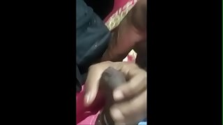 indian desi housewife groped and pawed by a lucky driver doing handjob boobs groping blowjob in running bus part 2